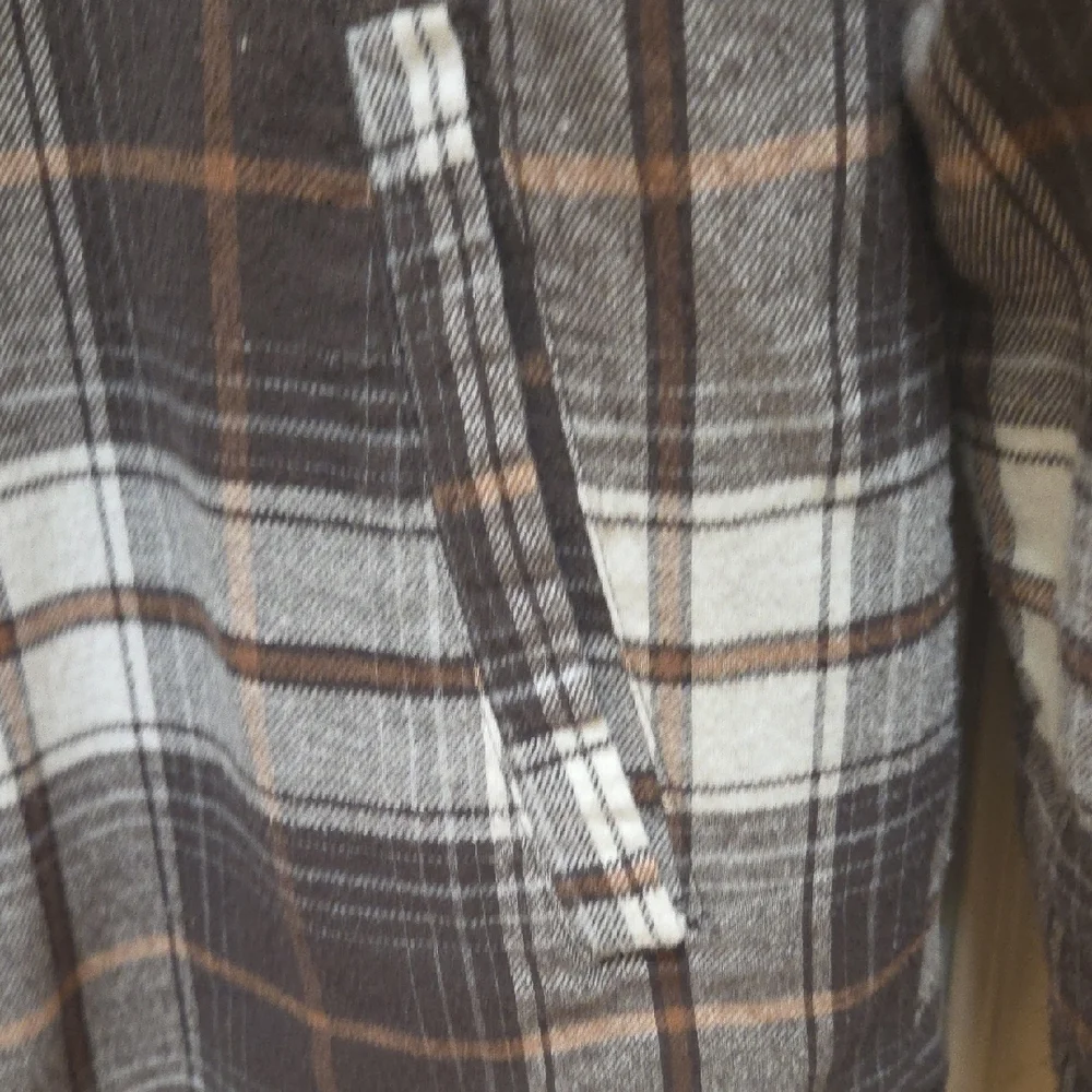 Plaid Shirt Jacket for Men - Picture 5 of 9
